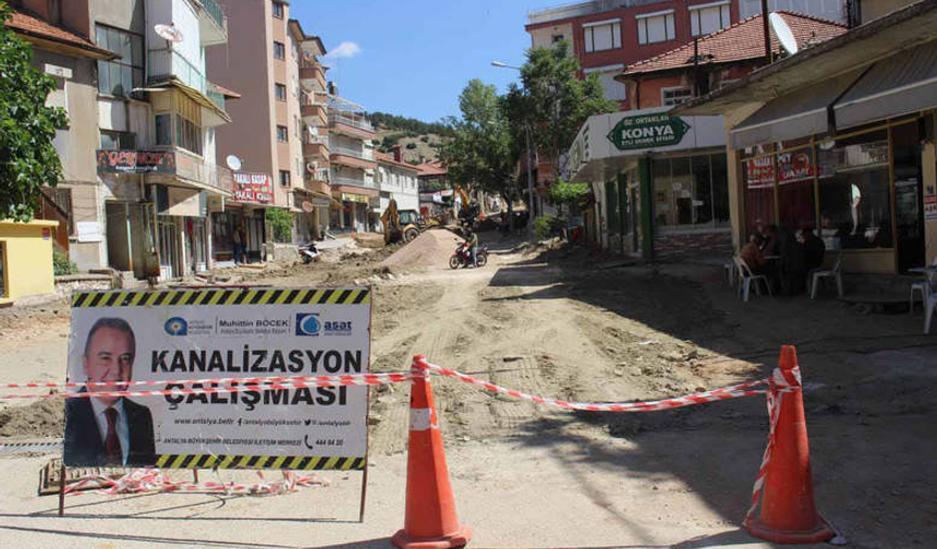 ASAT’tan Elmalı Gündoğan Mahallesi’ne altyapı takviyesi