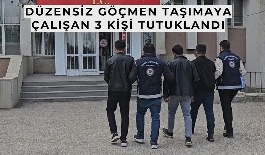 Polisten düzensiz göçmenlere operasyon