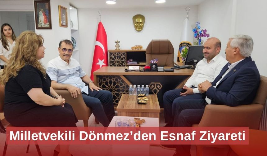 Milletvekili Dönmez’den Esnaf Ziyareti
