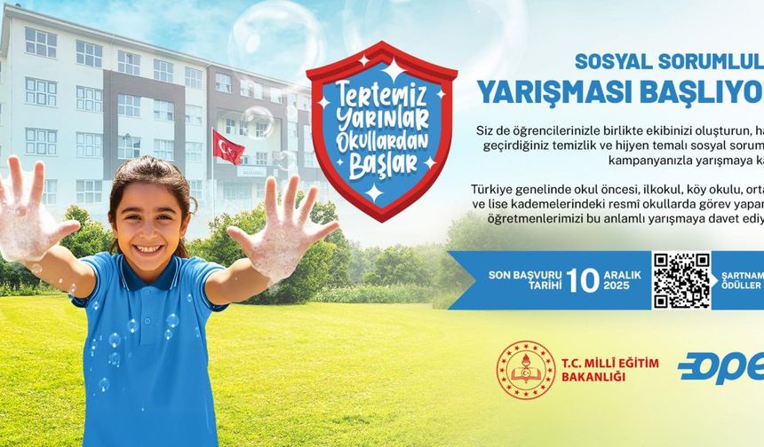 "Tertemiz Yarınlar Okullardan Başlar" Projesi Kapsamında Yarışma Düzenlendi