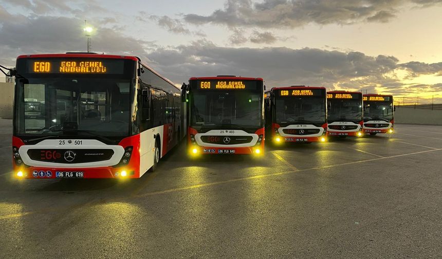 Büyükşehirden 5 yeni otobüs