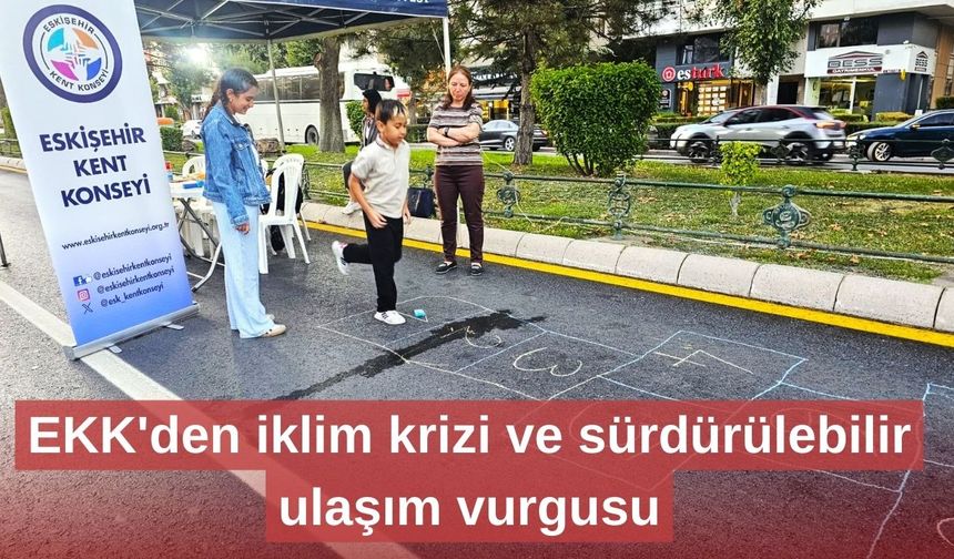 EKK'den iklim krizi ve sürdürülebilir ulaşım vurgusu