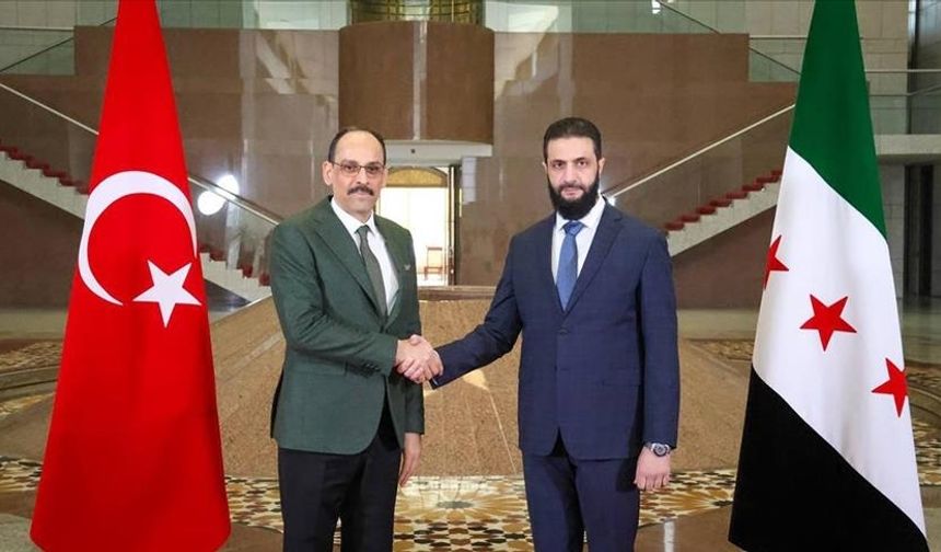 Kalın, Şam'da Suriye cumhurbaşkanıyla görüşecek