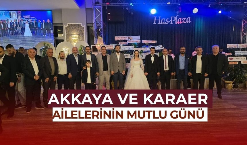 MÜSİAD Eskişehir genç çifti yalnız bırakmadı