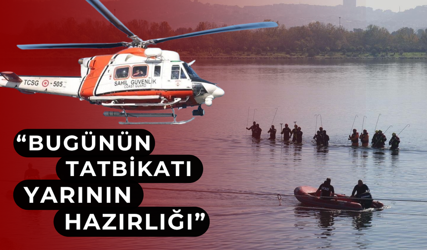 Büyük tatbikat gerçekleşti: Depremde kaybedilen yurttaşlar anıldı