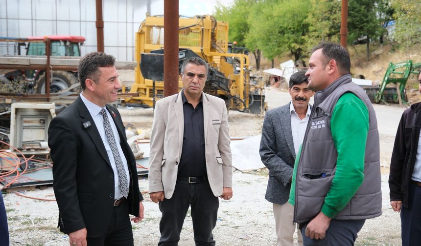 Başkan Dökmeci’den Sanayi Esnafına Ziyaret