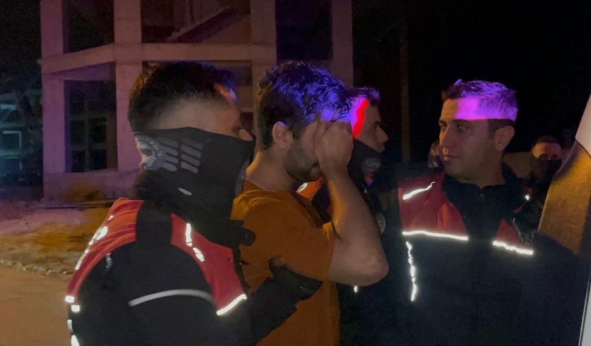 Baltalı saldırgan gözaltına alındı