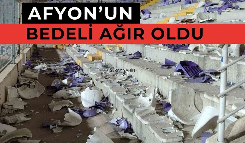 Afyon’un bedeli ağır oldu!