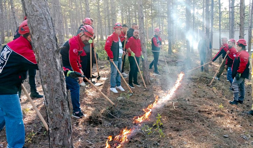 TAK Ekibi Eğitimlerini Sürdürüyor