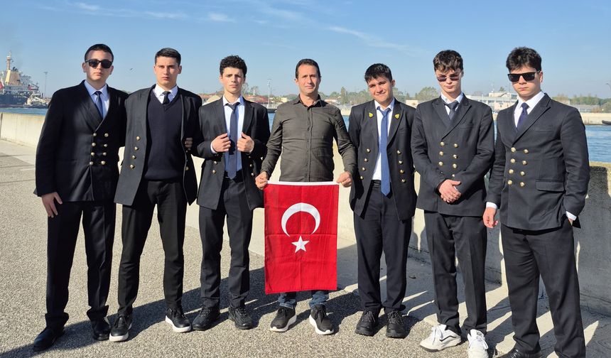 Liseli denizciler Avrupa'ya açılıyor