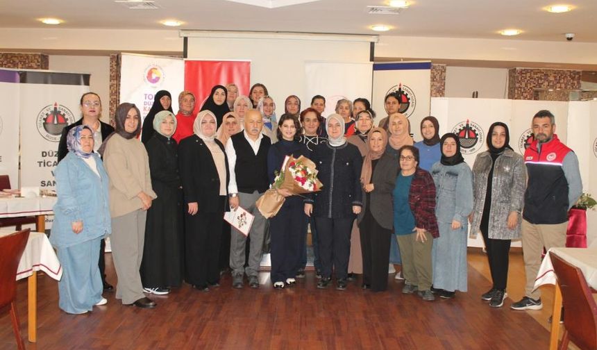 Tıbbi aromatik bitki yetiştiriciliği eğitimi tamamlandı