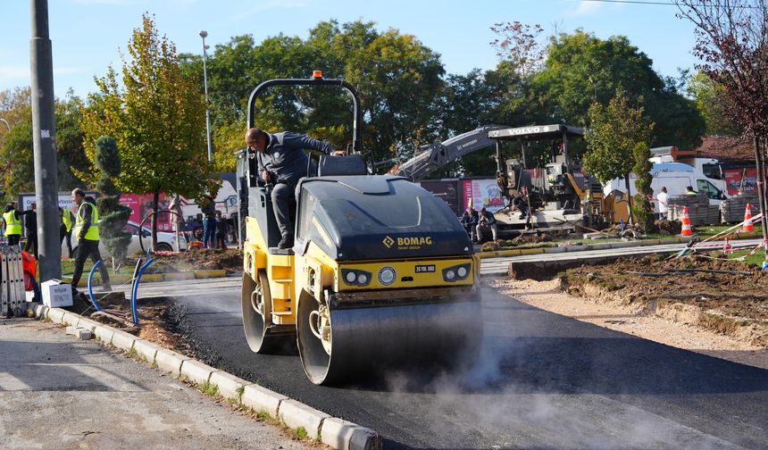 Espark çevresinde trafik düzenleme çalışması