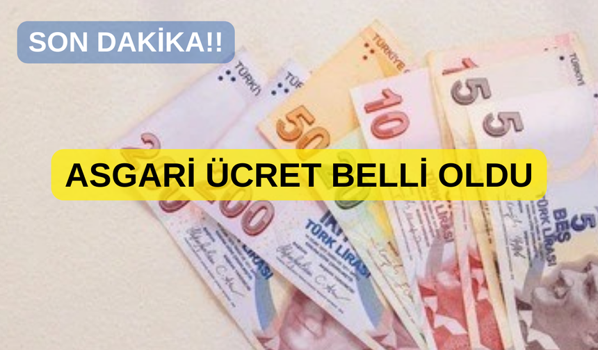 SON DAKİKA ASGARİ ÜCRET TAHMİNİ! Geçen Sene Bilmişti