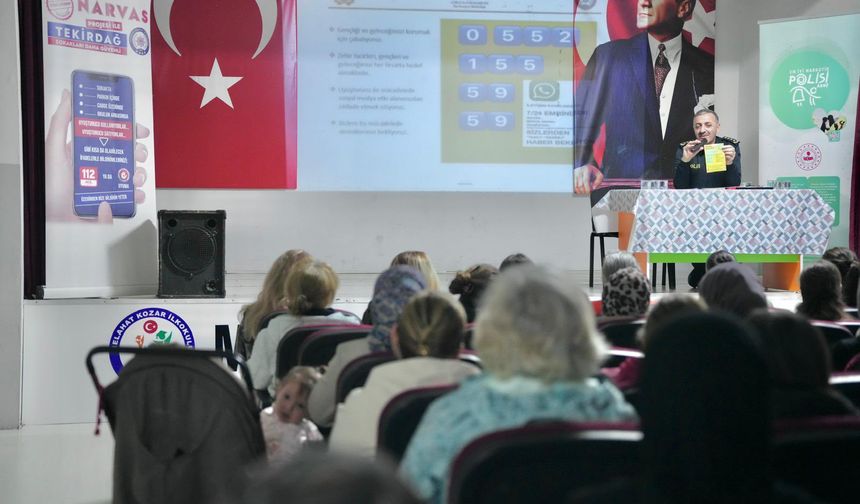 Çorlu’da NARVAS Projesi Kapsamında Anne Buluşması Yapıldı