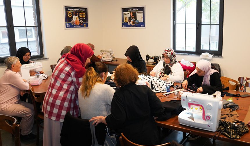 Giyim Ve Mefruşat Kurslarına Yoğun İlgi