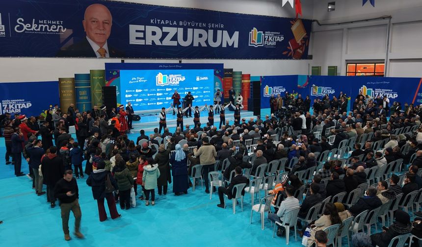 KİTAP DÜNYASININ KALBİ ERZURUM’DA ATIYOR