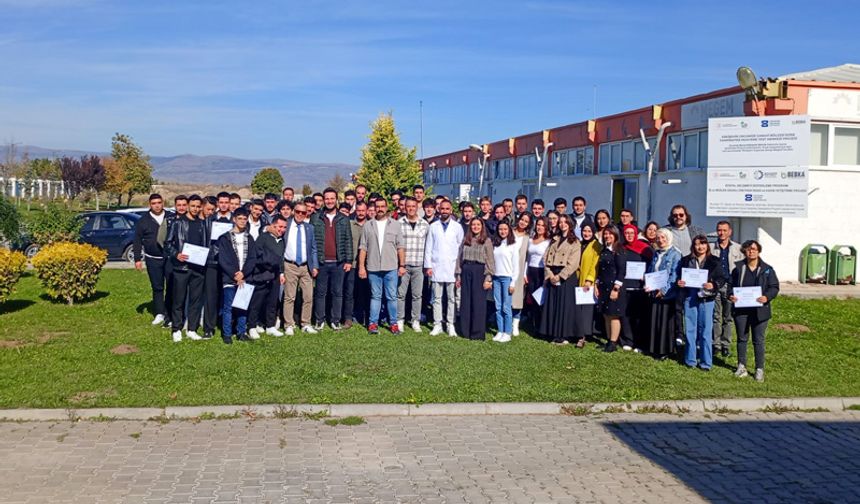 MEGEM'de mezuniyet heyecanı yaşandı