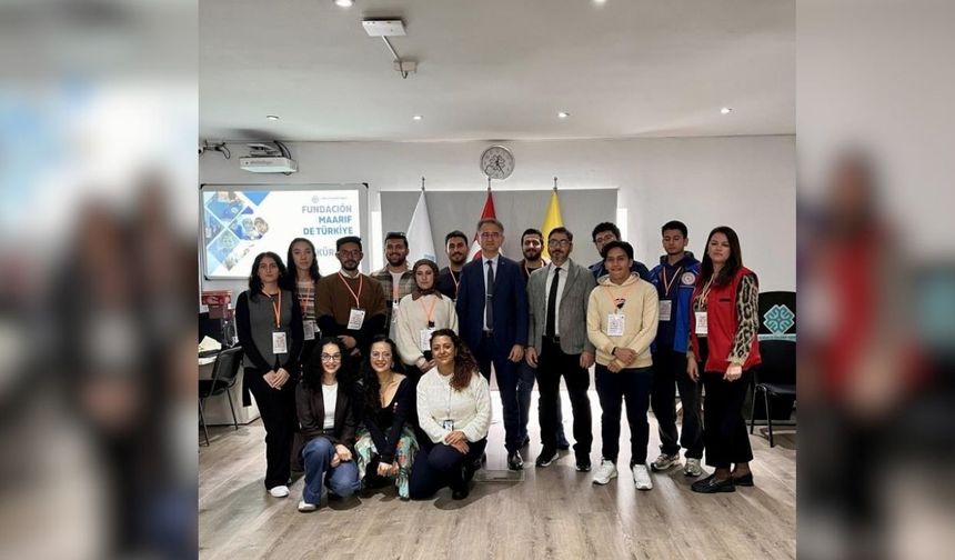 Eskişehirli gençlerden Kolombiya'da kültürel buluşma