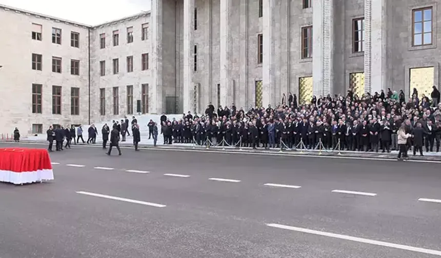 Cemal Öztürk İçin TBMM'de Resmi Tören
