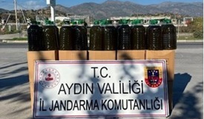 500 litre sahte zeytinyağı ele geçirildi
