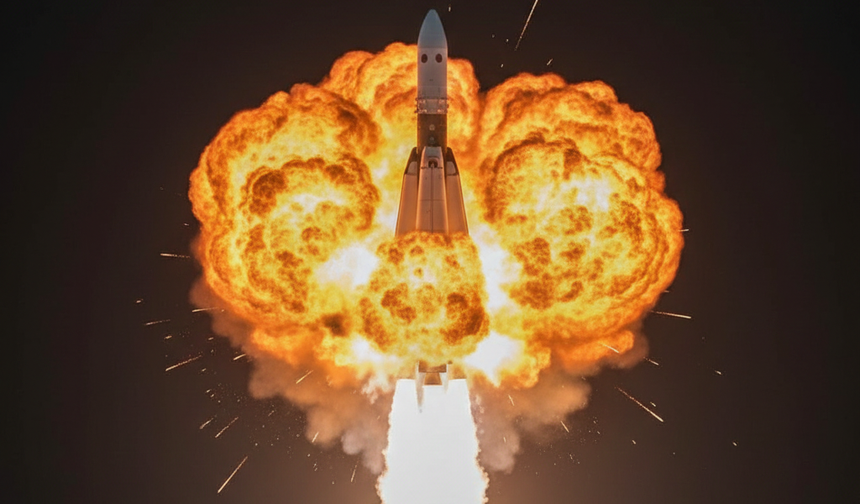 Uzayda 30 dakikalık gizem! Japonya'nın dev roketi havada bir anda neden durdu?