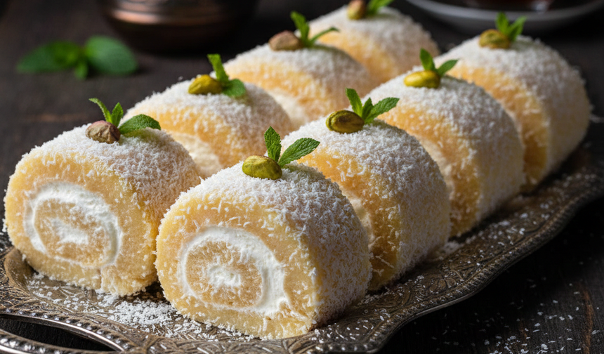 Tam kıvamında, çatlamayan "Sütlü Saray Sarması"