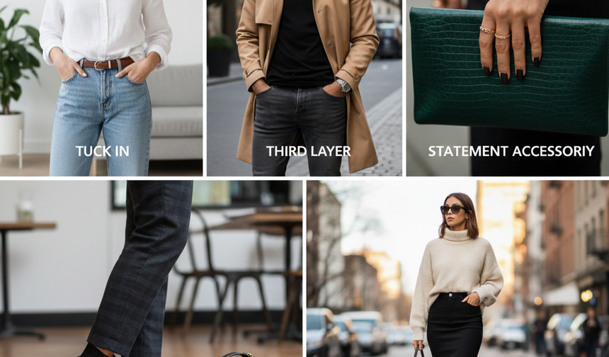 Basit dokunuşlarla stilini anında yükselt: Daha şık görünmenin 5 kolay yolu