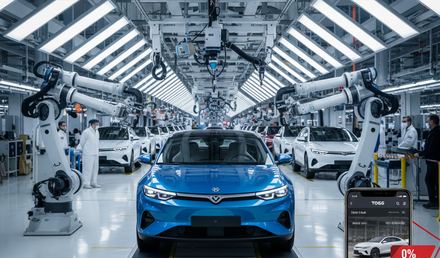 TOGG'dan çifte heyecan: Yıl sonu kampanyası: 1 milyon TL'ye %0 faizli kredi fırsatı