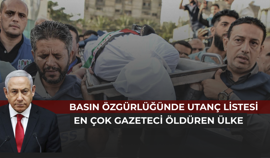 RSF Açıklıyor: Ölen Her 10 Gazeteciden 4'ü İsrail yüzünden