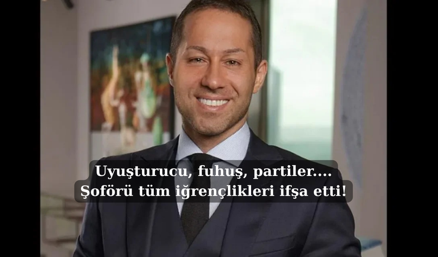 Yalıdaki kirli çark deşifre oldu! Şoförden kan donduran itiraflar: Gizemli 'Cio'