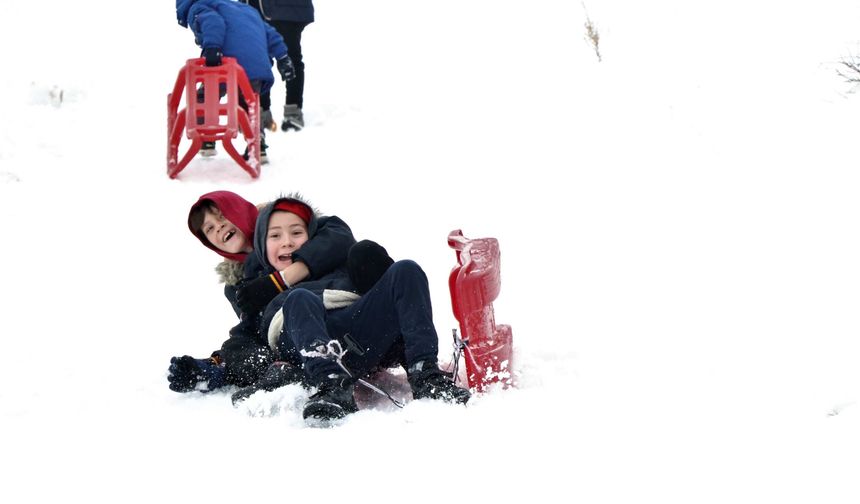 Kayseri’nin doğal güzellikleri kar altında büyüledi
