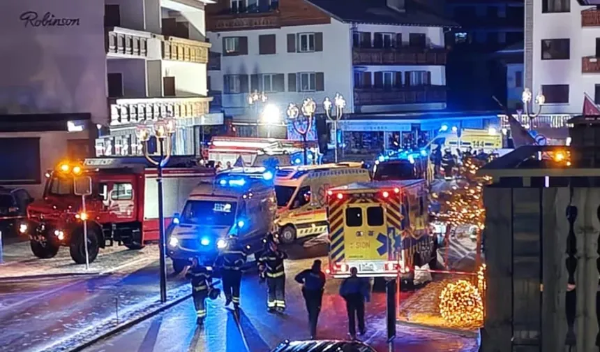 İsviçre’de olağanüstü hal! Kayak merkezinde şiddetli patlama