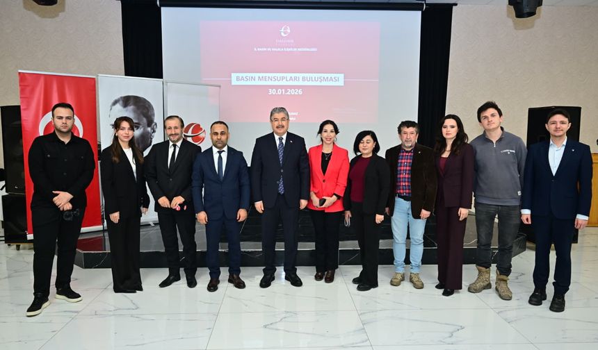 Eskişehir Valisi Erdinç Yılmaz Gazetecilerle Buluştu!