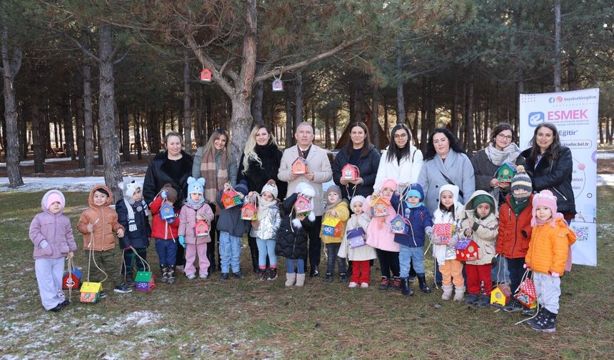 Bolu Kartalkaya yangını anısına miniklerden anlamlı proje