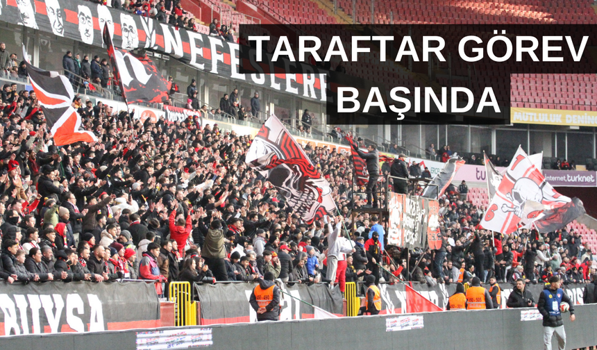 Eskişehirspor taraftarı zorlu maçta takıma destek verdi