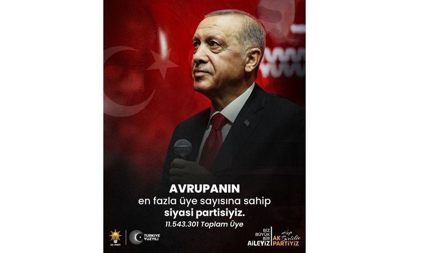 Avrupa’nın en fazla üye sayısına sahip siyasi parti