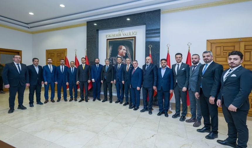MÜSİAD Eskişehir’den Vali Yılmaz’a Hayırlı Olsun Ziyareti!