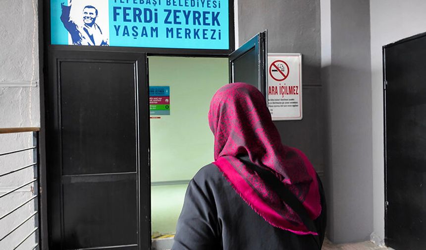Tepebaşı Belediyesi belde evleri kadınların üretimine destek oluyor
