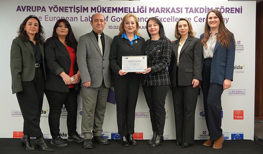 Eskişehir Büyükşehir Belediyesi’ne Avrupa’dan üst üste üçüncü yönetişim ödülü