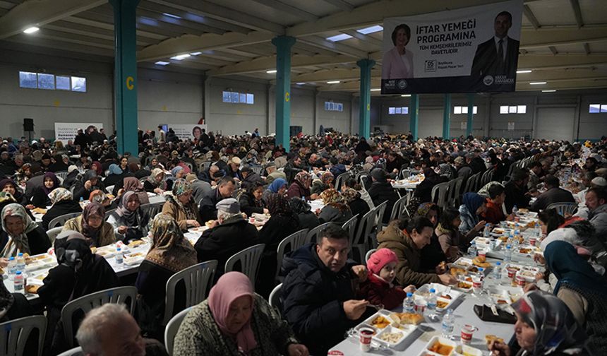 Büyükşehir’den 12 kırsal ilçede Ramazan iftarı