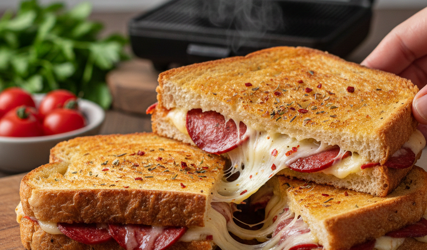 Pratik ve lezzetli kahvaltılık özel tost