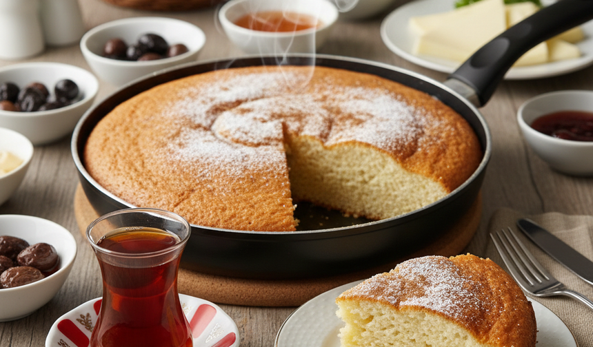 3 malzemeyle 5 dakikada hazır anne keki