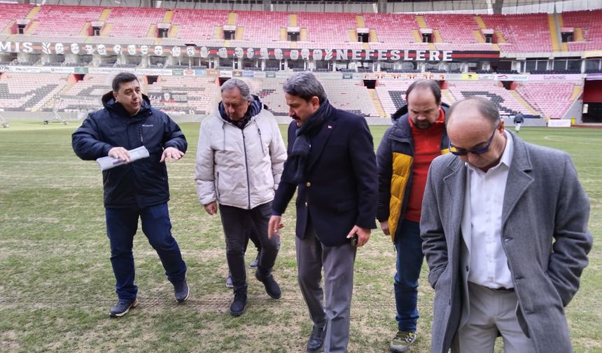 GSB’den stadyum zeminine profesyonel dokunuş