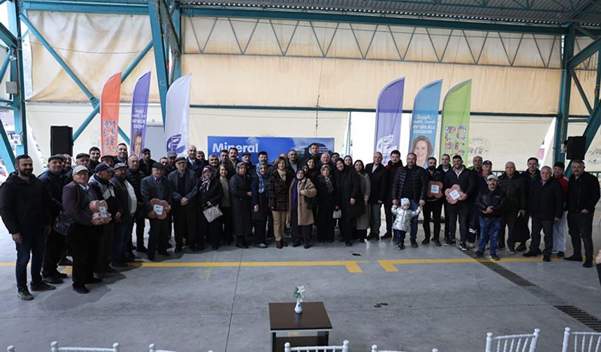 İnönü’de üreticilere 10 bin kilogram mineral blok desteği