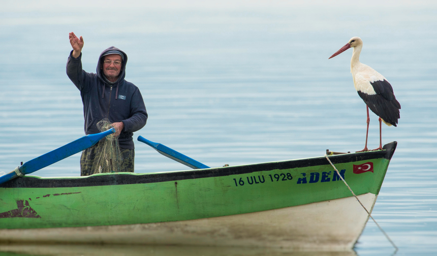 Yaren Leylek ve Balıkçı Adem Yılmaz 15’inci Kez Buluştu
