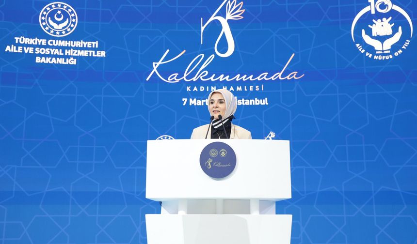 Bakan Göktaş: Kadınların gücü kalkınmaya yön verecek