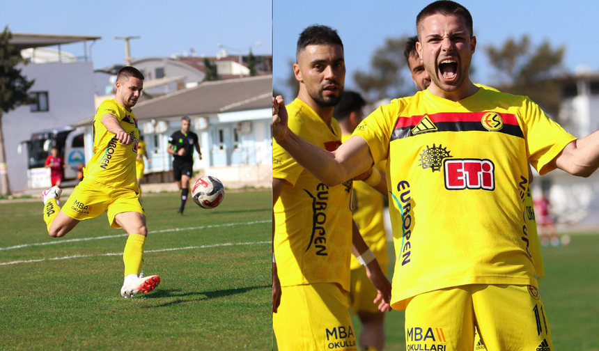 Eskişehirspor Söke deplasmanında avantajı aldı