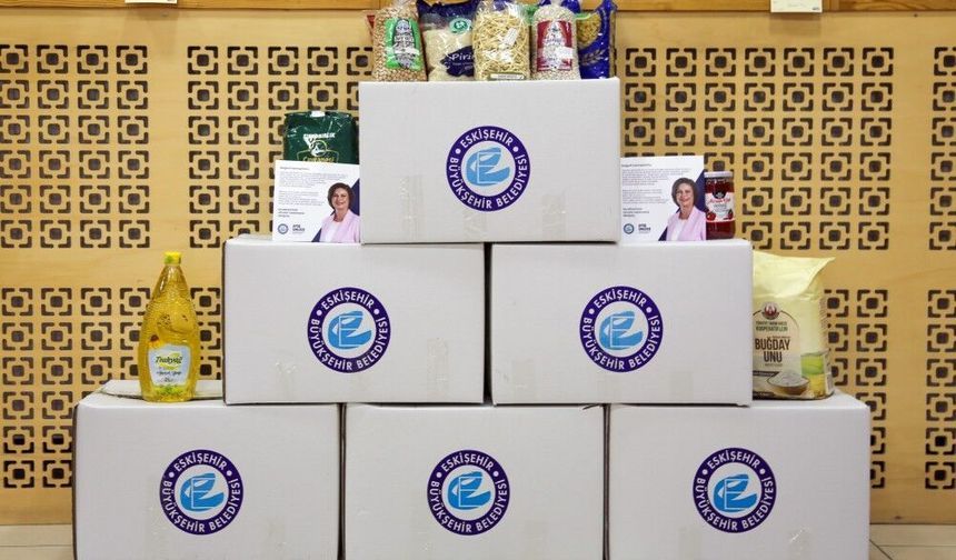 Eskişehir Büyükşehir’in Ramazan Yardımları Başladı! Detaylar Paylaşıldı!