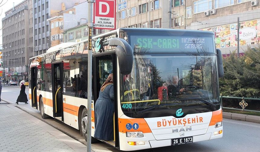 Eskişehir’de Bayramda Otobüs Saatlerine Dikkat! Büyükşehir’den Ulaşım Açıklaması