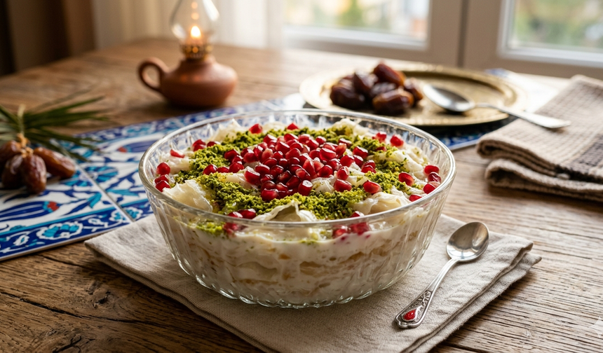 Tam kıvamında geleneksel güllaç tarifi